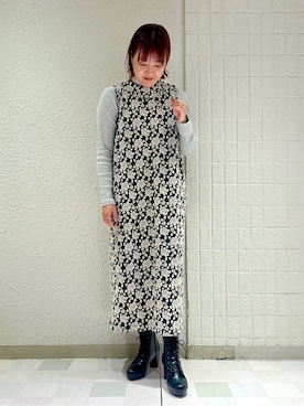 TAKAさん(レディース・160cm)の冬コーディネート