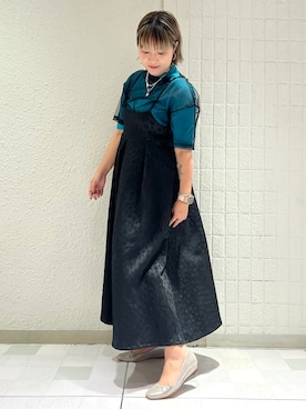 「ESPERANZA（エスペランサ）のアイテム」を使った、TAKAさん（レディース・159cm）の秋コーディネート