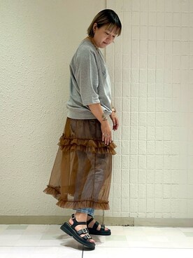 TAKAさん（レディース・159cm）の夏コーディネート