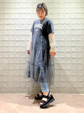 TAKAさん（レディース・159cm）の春コーディネート