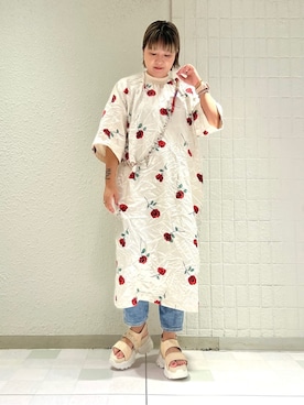 TAKAさん（レディース・159cm）の夏コーディネート
