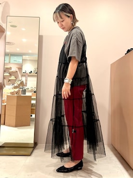 「ESPERANZA（エスペランサ）のアイテム」を使った、TAKAさん（レディース・159cm）の夏コーディネート