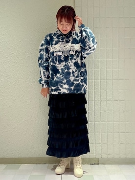 「ESPERANZA（エスペランサ）のアイテム」を使った、TAKAさん（レディース・160cm）の冬コーディネート