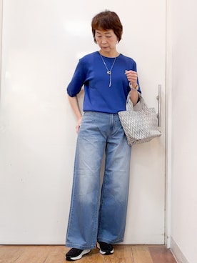 みぃさん（レディース・159cm）の春コーディネート