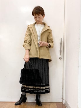 みぃさん(レディース・159cm)の秋コーディネート