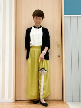 みぃさん（レディース・159cm）の春コーディネート