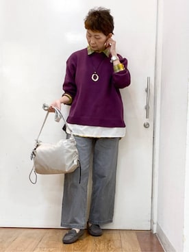 みぃさん（レディース・159cm）の秋コーディネート