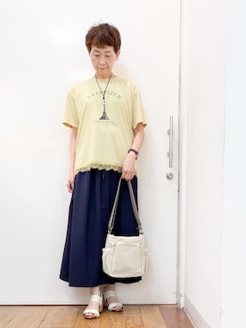 みぃさん（レディース・159cm）の夏コーディネート