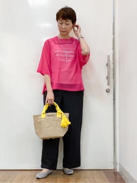 みぃさん（レディース・159cm）の春コーディネート