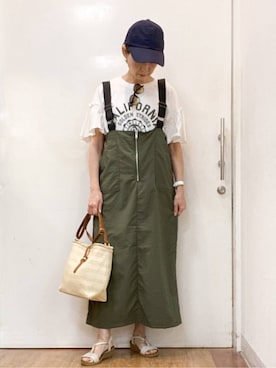 みぃさん(レディース・159cm)の夏コーディネート