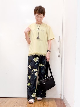 みぃさん(レディース・159cm)の夏コーディネート