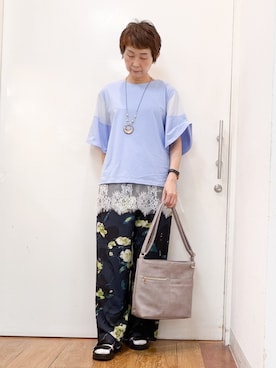 みぃさん(レディース・159cm)の夏コーディネート