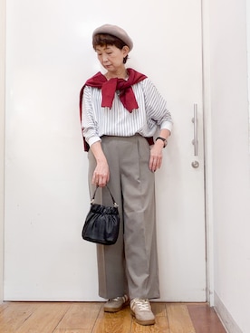 みぃさん（レディース・159cm）の秋コーディネート