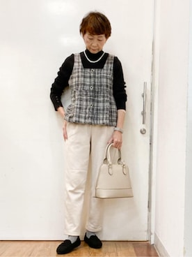 みぃさん(レディース・159cm)の冬コーディネート