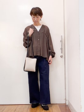 みぃさん（レディース・159cm）の秋コーディネート