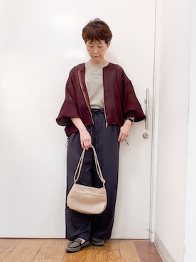 みぃさん（レディース・159cm）の夏コーディネート