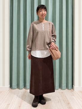 まつみさん(レディース・162cm)の秋コーディネート
