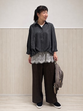まつみさん(レディース・162cm)の秋コーディネート