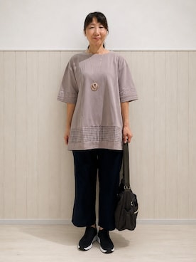 まつみさん（レディース・162cm）の秋コーディネート