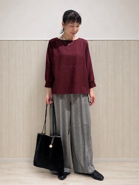 まつみさん(レディース・162cm)の秋コーディネート