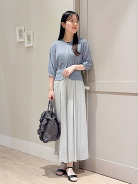 「grove（グローブ）のアイテム」を使った、Mayuさん（レディース・165cm）の夏コーディネート