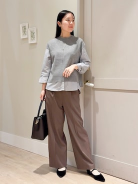 「grove（グローブ）のアイテム」を使った、Mayuさん（レディース・165cm）の秋コーディネート