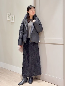 Mayuさん（レディース・165cm）の冬コーディネート