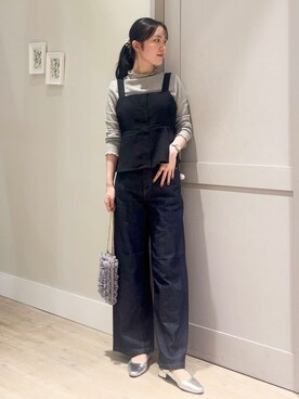 「SOMETHING（サムシング）のアイテム」を使った、Mayuさん（レディース・165cm）の秋コーディネート