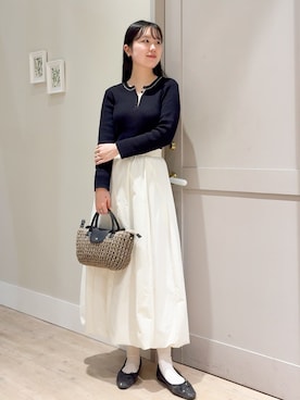 「grove（グローブ）のアイテム」を使った、Mayuさん（レディース・165cm）の春コーディネート