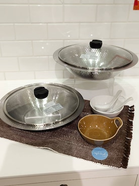 「アイテム（食器/キッチン）」を使った、シモさん（メンズ・174cm）の秋コーディネート
