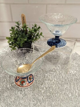 「アイテム（食器）」を使った、シモさん（メンズ・174cm）の夏コーディネート