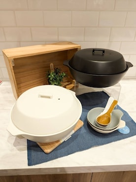 「アイテム（食器/キッチン）」を使った、シモさん（メンズ・174cm）の秋コーディネート