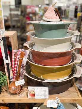 「アイテム（食器/キッチン）」を使った、シモさん（メンズ・174cm）の秋コーディネート