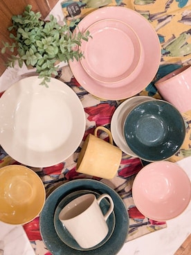 「アイテム（食器/キッチン）」を使った、シモさん（メンズ・174cm）の春コーディネート