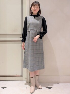 あみぴーさん（レディース・170cm）の秋コーディネート