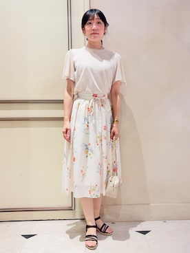 あみぴーさん（レディース・170cm）の春コーディネート