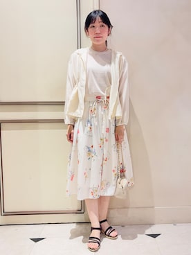 あみぴーさん（レディース・170cm）の春コーディネート