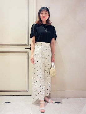 あみぴーさん（レディース・170cm）の春コーディネート