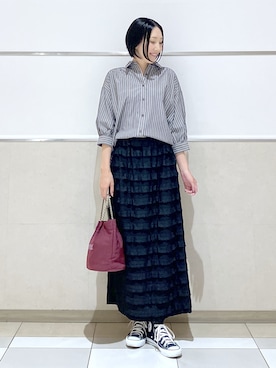「オフィスカジュアル」｜erikoさん（レディース・165cm）の夏コーディネート