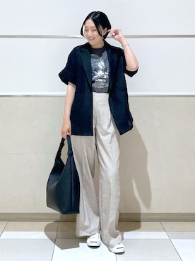 erikoさん（レディース・165cm）の春コーディネート