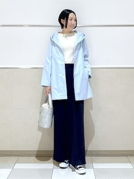 「THE SHOP TK （ザ ショップ ティーケー ）のアイテム」を使った、erikoさん（レディース・165cm）の冬コーディネート