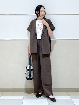 erikoさん（レディース・165cm）の春コーディネート