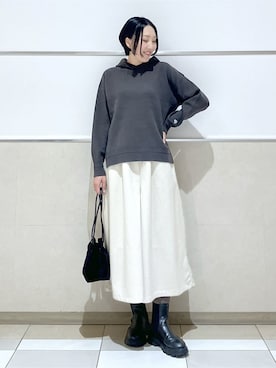 erikoさん（レディース・165cm）の冬コーディネート