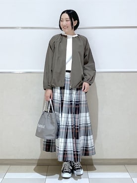 「THE SHOP TK （ザ ショップ ティーケー ）のアイテム」を使った、erikoさん（レディース・165cm）の春コーディネート