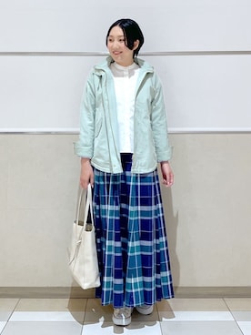 erikoさん（レディース・165cm）の春コーディネート