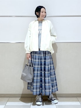 「THE SHOP TK （ザ ショップ ティーケー ）のアイテム」を使った、erikoさん（レディース・165cm）の春コーディネート