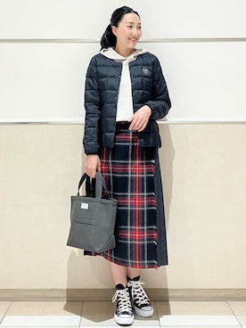 「ORCIVAL（オーシバル）のアイテム」を使った、erikoさん（レディース・165cm）の秋コーディネート