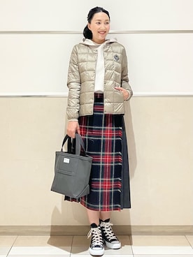 「ORCIVAL（オーシバル）のアイテム」を使った、erikoさん（レディース・165cm）の秋コーディネート