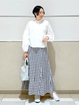 erikoさん（レディース・165cm）の春コーディネート
