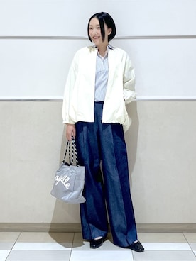 「MINIMUM（ミニマム）のアイテム（ワンピース/ドレス）」を使った、erikoさん（レディース・165cm）の春コーディネート
